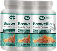 Load image into Gallery viewer, Boswellia Capsules 500mg 180 Capsules 90 Days Servings