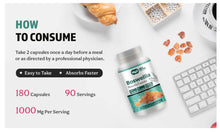 Load image into Gallery viewer, Boswellia Capsules 500mg 180 Capsules 90 Days Servings