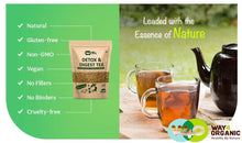 Load image into Gallery viewer, Detox and Digest CCF Tea with Ginger, Turmeric and Licorice Tea 8 Ounces