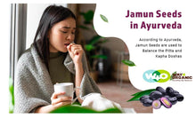 Load image into Gallery viewer, Jamun Seed Capsules (Tablets) - 300 Pills, 150 Servings, 1000 mg- (Indian BlackBerry - Eugenia Jambolana)