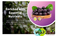 Load image into Gallery viewer, Jamun Seed Capsules (Tablets) - 300 Pills, 150 Servings, 1000 mg- (Indian BlackBerry - Eugenia Jambolana)
