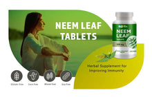 Load image into Gallery viewer, Neem Tablets - 100% Pure (Azadirachta Indica) (240 Count - 500mg) 120 Days Supply