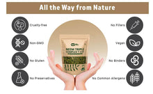 Load image into Gallery viewer, Neem Triple Complex T Cut (Not Powder), Good to Make Fresh Neem Leaf Tea 8 Ounces, Neem Leaves, Bark, Flower in Ratio(80:10:10)