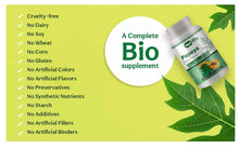 Load image into Gallery viewer, Papaya Leaf Extract Capsules (Tablets) - 300 Pills, 150 Servings, 1000 mg, Supports Platelet Immunity & Digestion