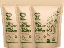 Load image into Gallery viewer, Amla Powder for Hair Growth Organic 4 Oz, Indian Gooseberry amalaki Supplement - Way4Organic