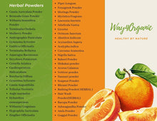 Load image into Gallery viewer, Papaya Leaf Powder 16 Ounces(1 Pound), Dried from Fresh Green Leaves, Good to make Tea, juice extract, 100% Leaves Powder(No Fruit, No Seeds) - WAY 4 ORGANIC W4O