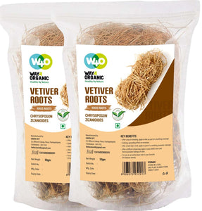 Vetiver Root/Dried Khus-Khus/Vetiveria Zizanioides (50 grams), Young Roots Not Aged Matured Roots, Natural Herbal Coolant