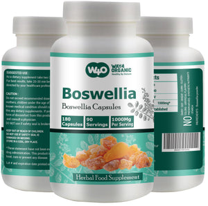 Boswellia Capsules 500mg 180 Capsules 90 Days Servings