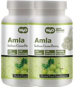 Amla Fruit Extract Capsules (Tablets) - 300 Pills, 150 Servings, 1000 mg, Amalaki Fruit