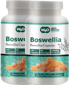 Boswellia Capsules 500mg 180 Capsules 90 Days Servings