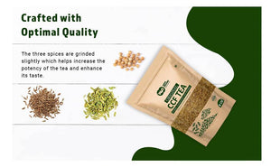 CCF Tea (Cumin, Coriander, Fennel) - Digestive Tea to Support Natural Detoxification 8 Ounces