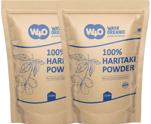 Haritaki Powder for Detoxification & Rejuvenation, Good for Hair & to Reduce Dark Circles