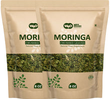 Load image into Gallery viewer, Moringa Tea Cut Fresh Dried Leaves 8 Ounces(0.5 lb), Rich Source of Antioxidants
