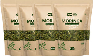 Moringa Tea Cut Fresh Dried Leaves 8 Ounces(0.5 lb), Rich Source of Antioxidants