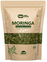 Load image into Gallery viewer, Moringa Tea Cut Fresh Dried Leaves 8 Ounces(0.5 lb), Rich Source of Antioxidants
