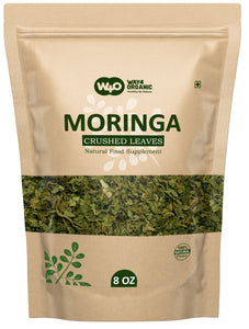 Moringa Tea Cut Fresh Dried Leaves 8 Ounces(0.5 lb), Rich Source of Antioxidants