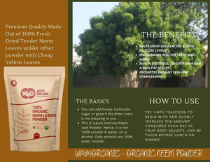 neem powder for teeth