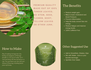 moringa powder benefits