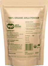 Load image into Gallery viewer, Amla Powder for Hair Growth Organic 4 Oz, Indian Gooseberry amalaki Supplement - Way4Organic
