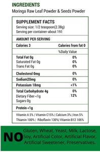 moringa powder organic veda